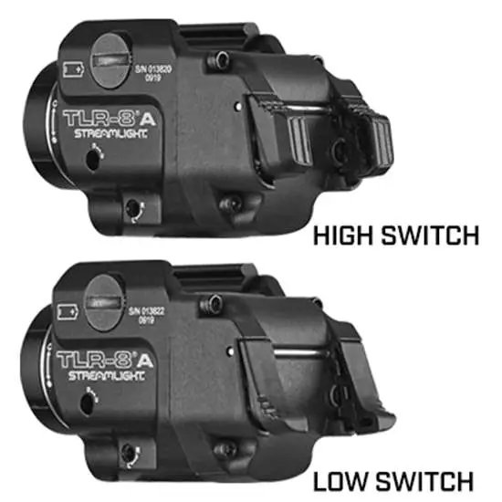 Streamlight TLR-8A Flex 500 Lumens C4 LED Laser Rail Mount - Streamlight - 500 LUMENS