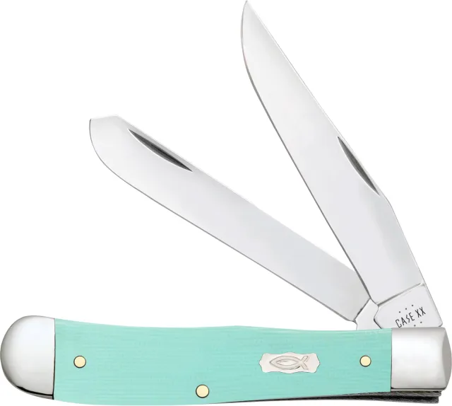 Case CAE TRAPPER SEAFOAM GRN G10 Seafoam Green G10 .000 - Case