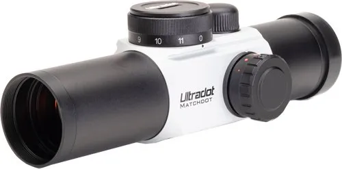 Ultradot MATCH30 Red Dot Sight 30mm Tube 2-8 MOA Matte Black/Silver - UDD