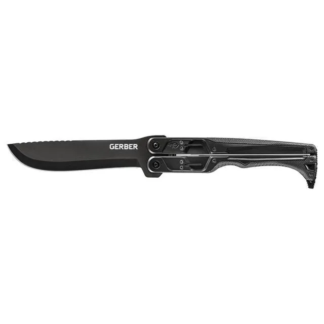 Gerber Gear DoubleDown Folding Knife 3.6 In Blade Black G-10 Handle