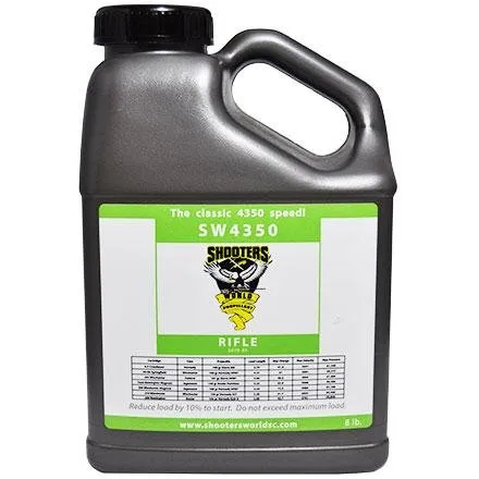 Shooters World SW4350 Smokeless Powder 8Lb High Density Extruded Propellant - Shooter's World