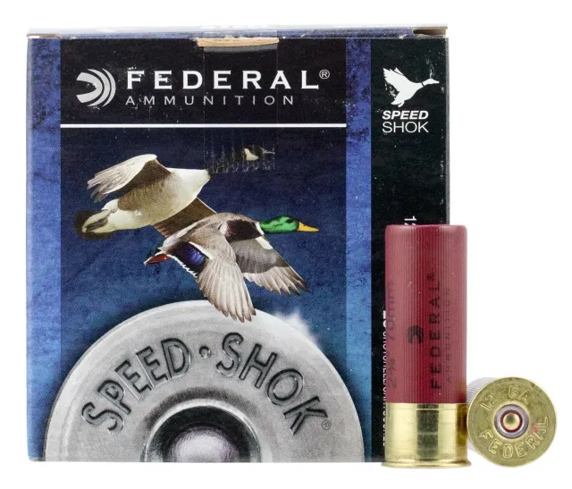 Buy Federal Premium Speed-Shok 12 Gauge 2.75" 1-1/8 oz #3 Steel Shot 25 Rds online