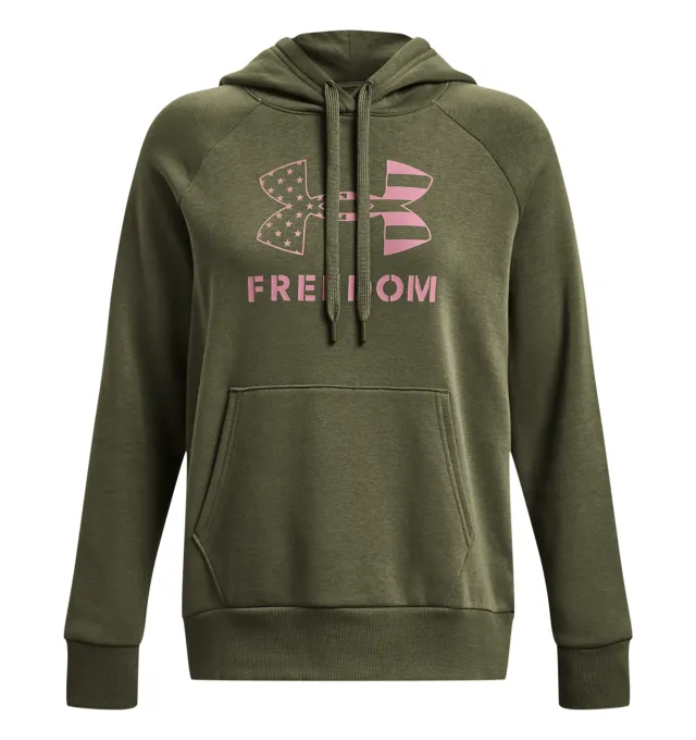 Under Armour Freedom Rival Women's Fleece Logo Hoodie Pullover