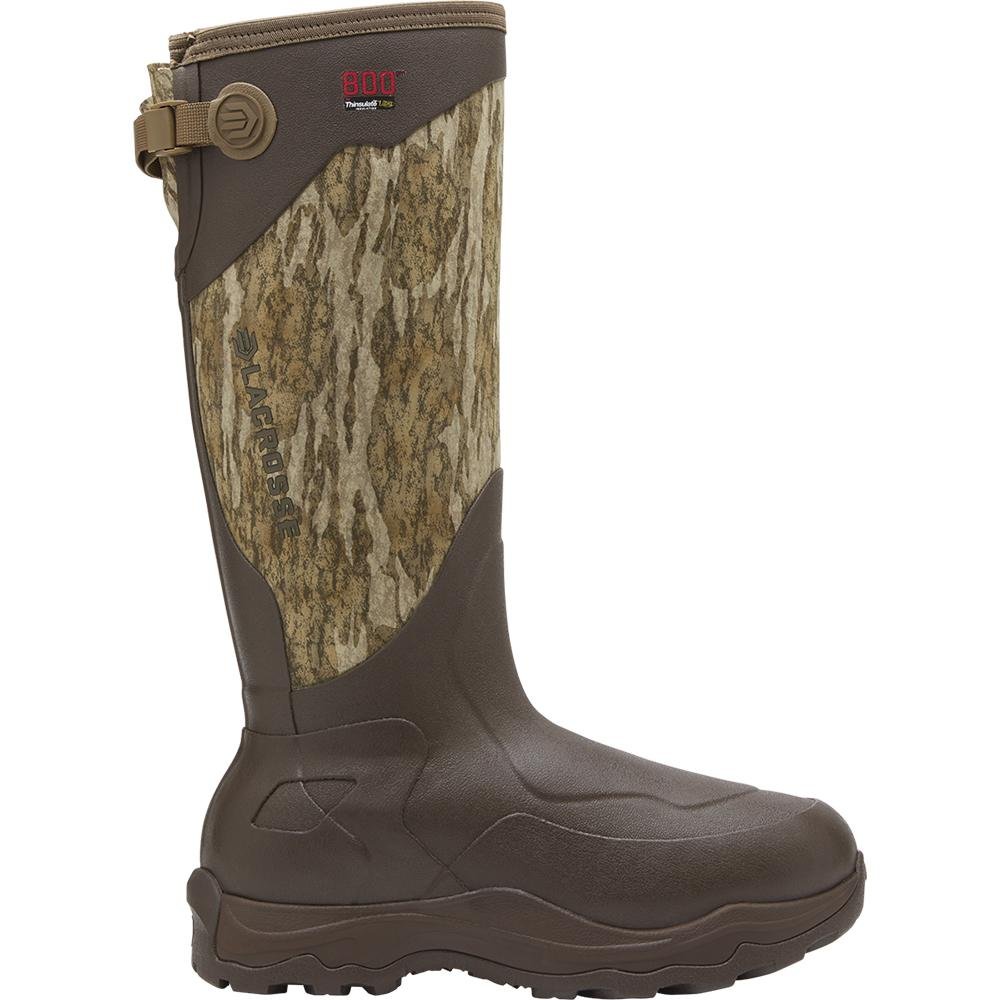LaCrosse Alpha Agility 17 Boots 800G Insulated Mossy Oak Bottomland Size 8 - LaCrosse Footwear, Inc.
