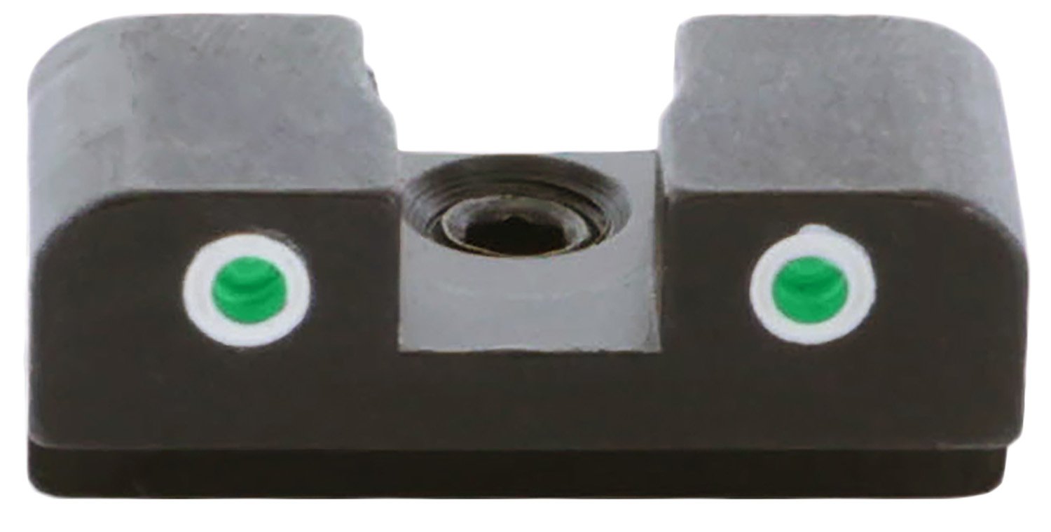 AmeriGlo XD191R Tritium Rear Sight Green/White for Springfield XD/Hellcat - AMER