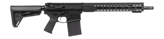 Barrett 18828 REC10 DMR 6.5 Creedmoor 20+1 16" Black Match Grade Threaded Barrel, Black Cerakote Aluminum Receiver w/Picatinny Rail, M-LOK Handguard, Magpul MOE Black Polymer Stock & Grip, Ambidextrou