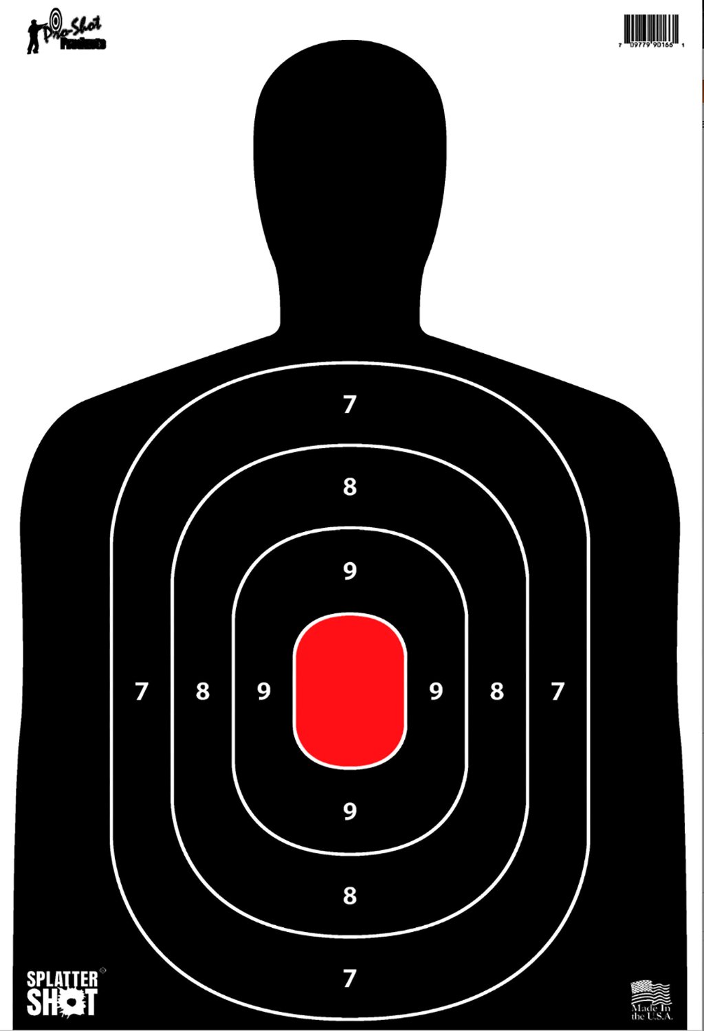 Buy Pro-Shot SILH-8PK SplatterShot Hanging Heavy Paper online