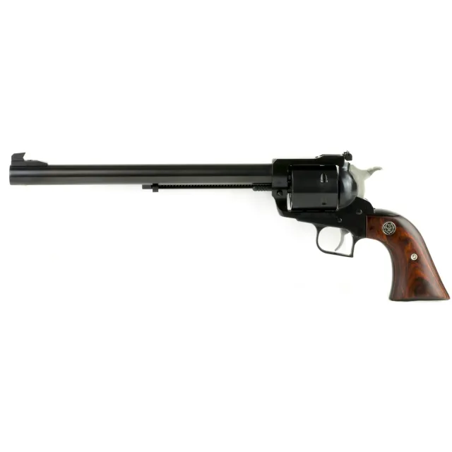 Buy Ruger 0807 Super BlackHawk Revolver, 44 Rem Mag, 10.50" Barrel, Adjustable Sight, 6rd Capacity, Blued Alloy Steel, Hardwood Grip online