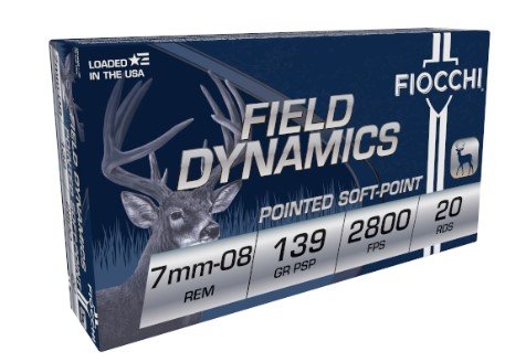 Buy Fiocchi 7MM08B Field Dynamics 7mm-08 Rem 139gr PSP 20rd Box online