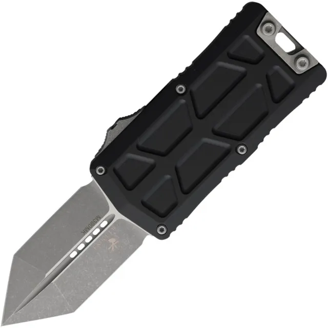 Microtech Exocet II 2.34 In Spartan Standard Apocalyptic Black Alu Handle - MICROTECH