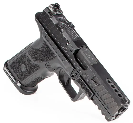 ZEV Technologies OZ9V2ECXHYPB 9mm Hypercomp X Grip Black Compact Pistol - ZEV Technologies - 9mm