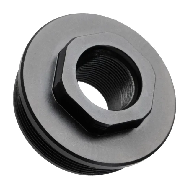 CMMG ZEROED HUB Mount Direct Thread .578X28 to HUB 1.375X24 Nitride Finish - CMMG