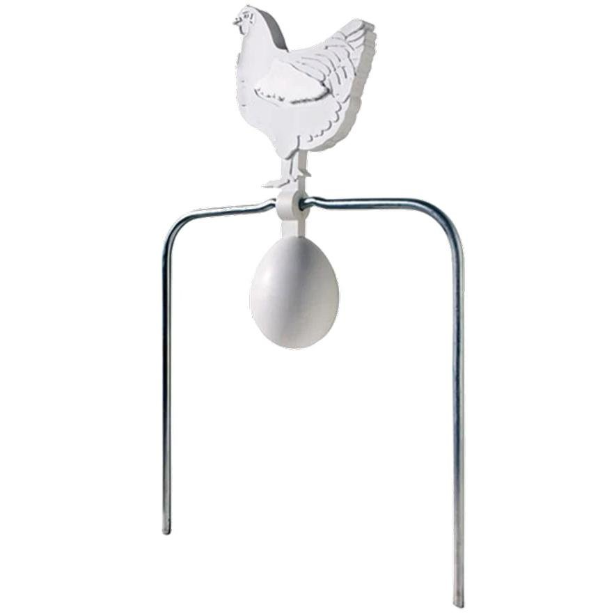 Do All Outdoors ISCE Impact Seal Chicken & Egg Spinning Target 18.5" White - Do All Outdoors