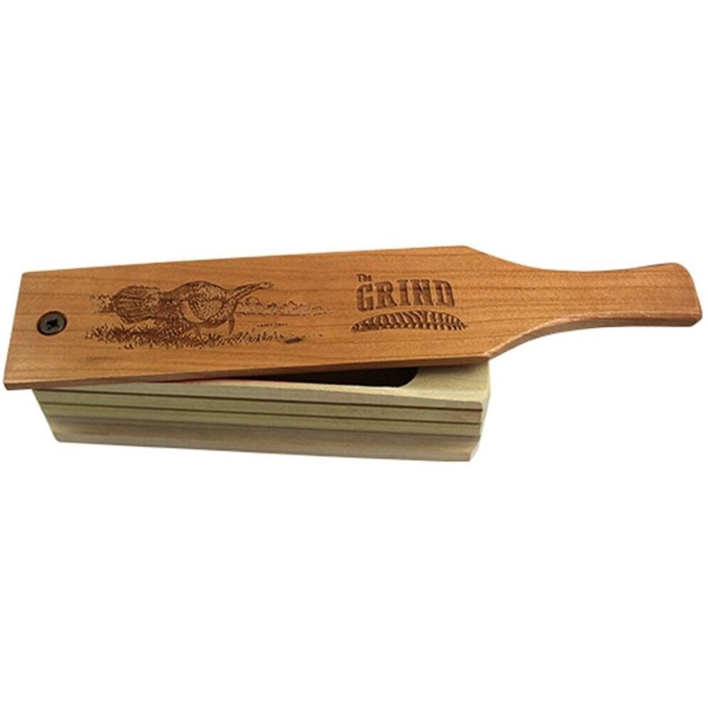 Buy The Grind TG8888 Firecracker Turkey Call, Cherry & Poplar, Dual-Sided online