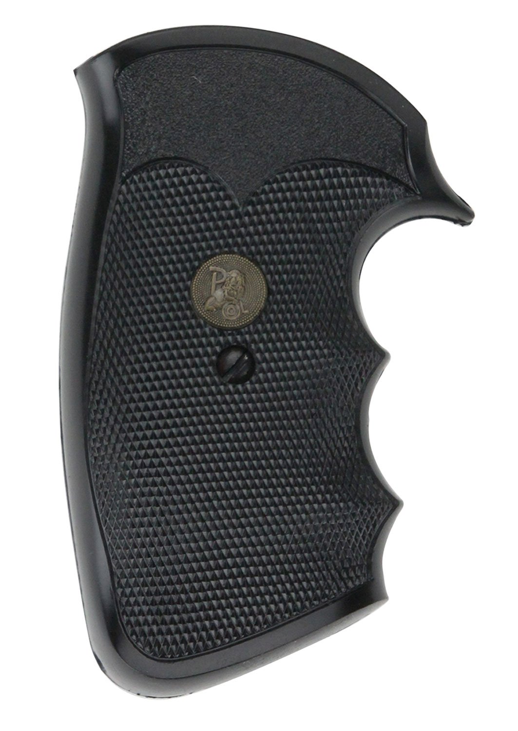 Pachmayr Gripper Black Rubber Grip Colt Python Trooper - Pachmayr