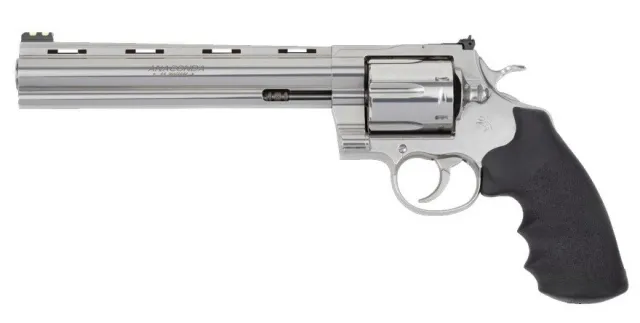Colt Mfg ANACONDASP8RFT Anaconda Target 44 Mag 6rd 8" Stainless Vent... - Colt - 44 Magnum | 44 Special