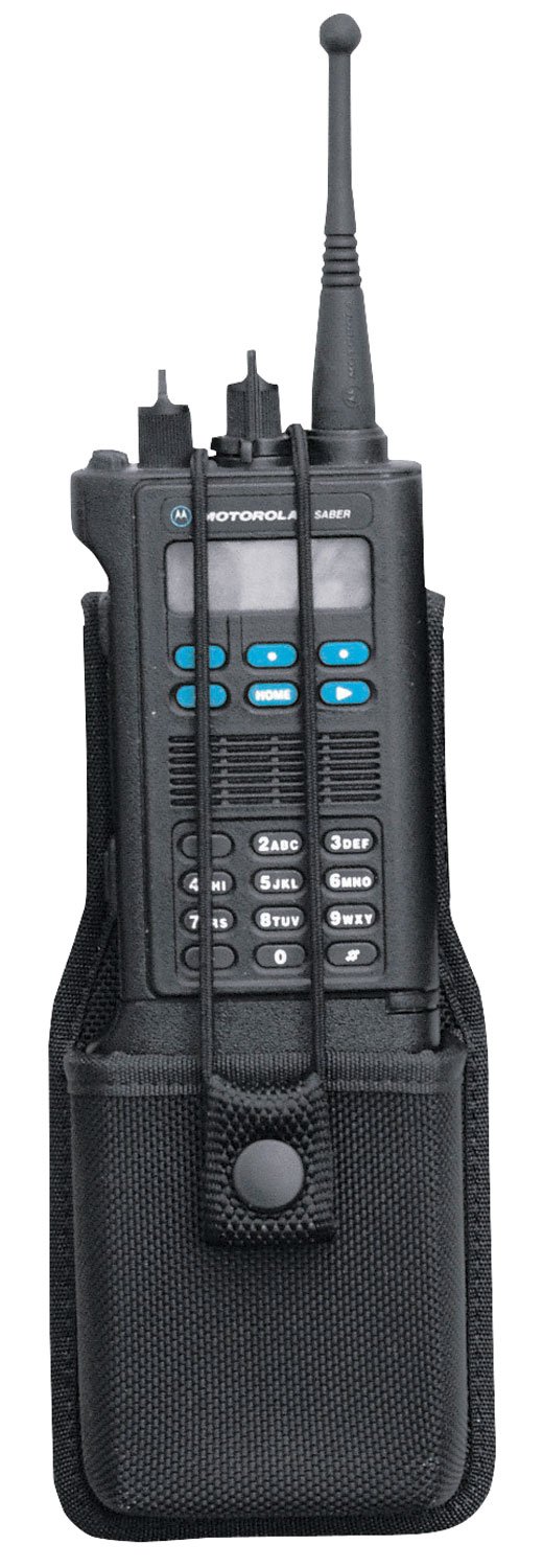 Bianchi 7314 Universal Radio Holder Black AccuMold 2.75 in x 1.5 in x 7.5 i - Bianchi