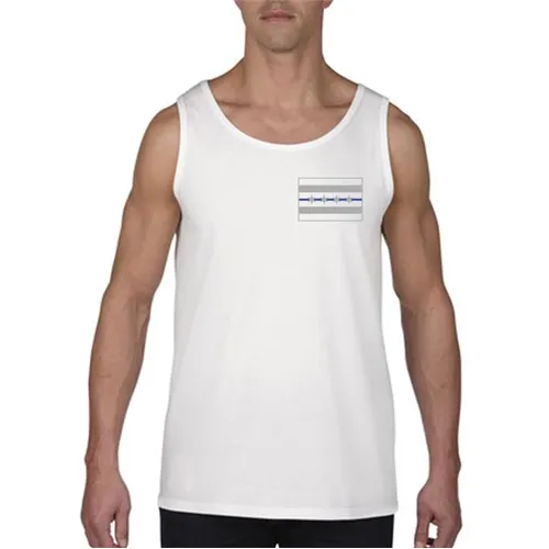 Tank - Chicago Thin Blue Line Flag - Thin Blue Line