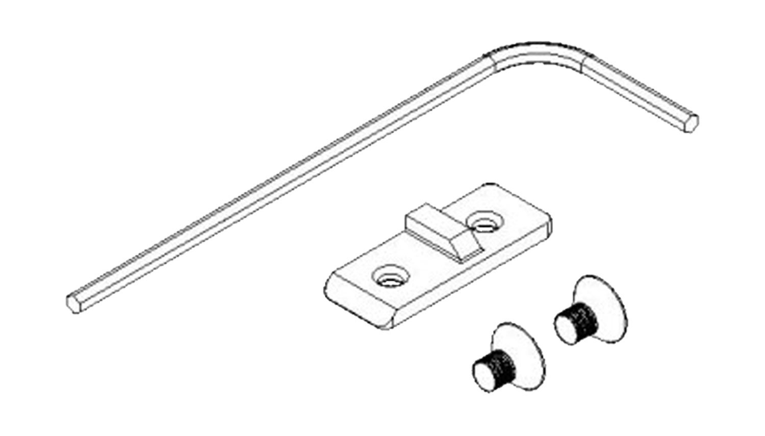Kel-tec CZ75 Sub 2000 Gen2 Mag Catch Kit - Black Steel - Kel-Tec