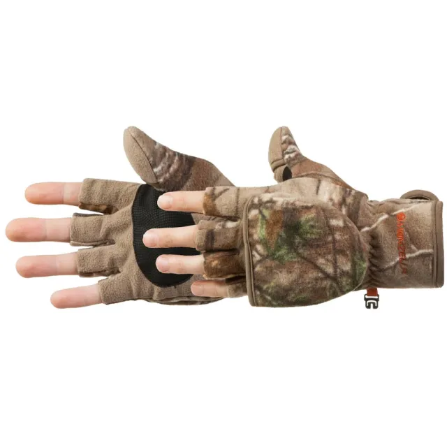 Buy Manzella Bow Hunter Convertible Large Realtree Edge Fleece Water Resistant online