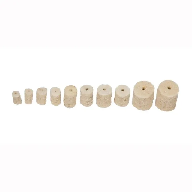 Tipton 44/45 Caliber Durable Felt Gun Cleaning Pellets, 50 Count, White