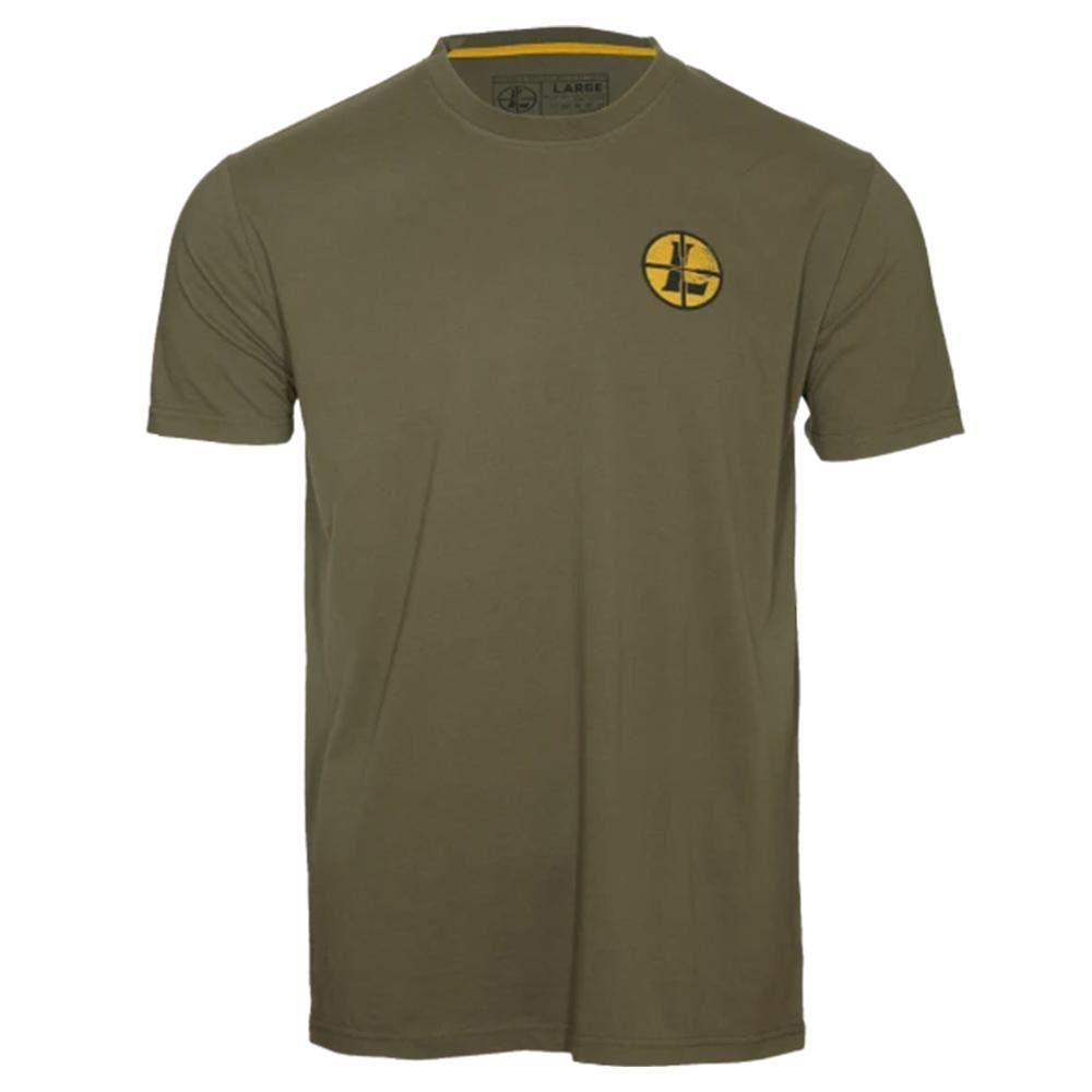 Leupold Mtn Range Short Sleeve Shirt Light Olive S - Leupold & Stevens Inc.
