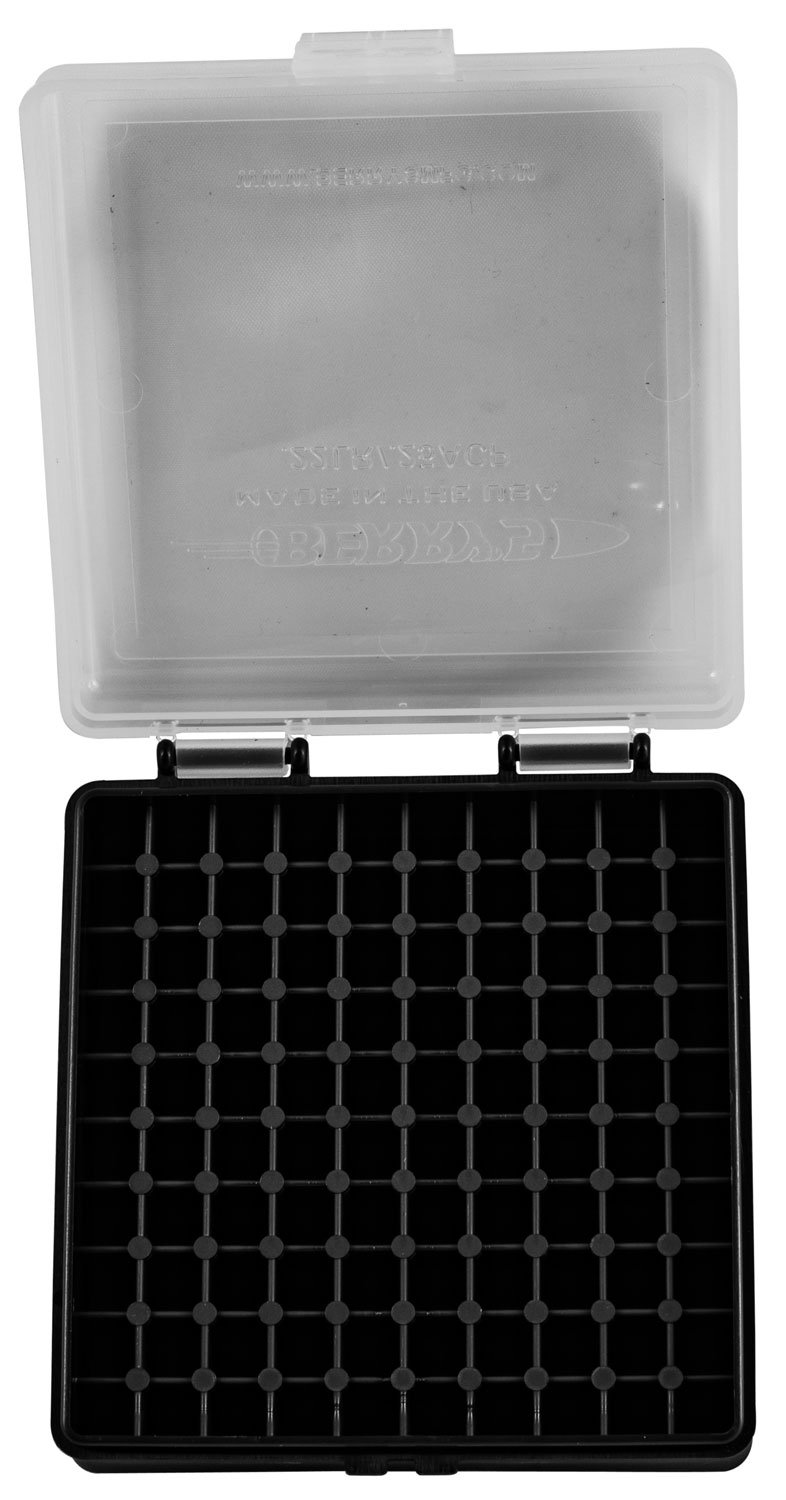 Berry's Ammo Box .22 LR 100/rd Clear/Black - Berry's Mfg