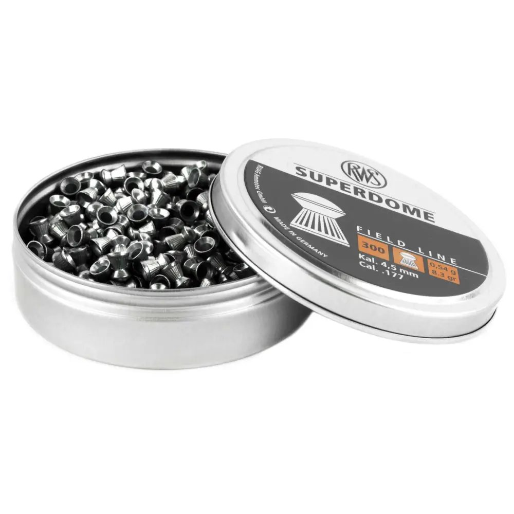 Umarex RWS Superdome .177 Pellet 300 Count Domed Airgun Pellets - Umarex Usa - .177