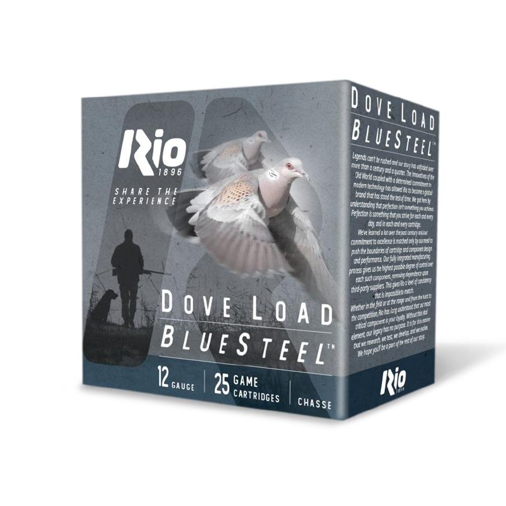 Buy Rio Bluesteel Dove Load Shotshells 12 ga 2.75 7/8oz #6 1350 fps 25/ct online