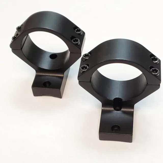 Talley CZ 600 Scope Mounts 1" Med Extended Black 2 - Talley Manufacturing