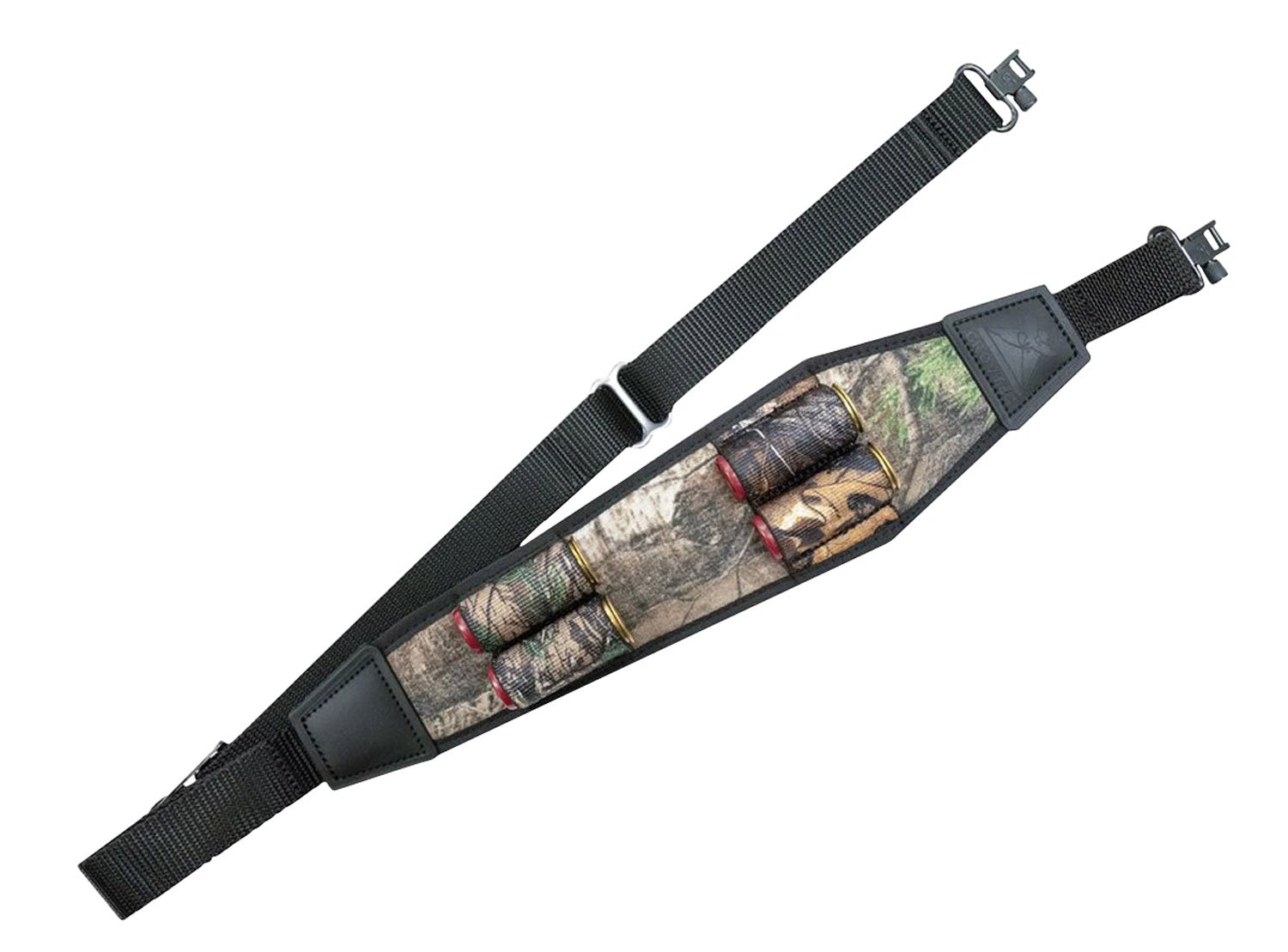 Grovtec GTSL116 Shotgun Sling Padded Realtree Xtra 4 Shell Loops - Grovtec