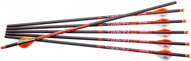 Buy Ravin Carbon Crossbow Arrows 400gr .003" 6pk online