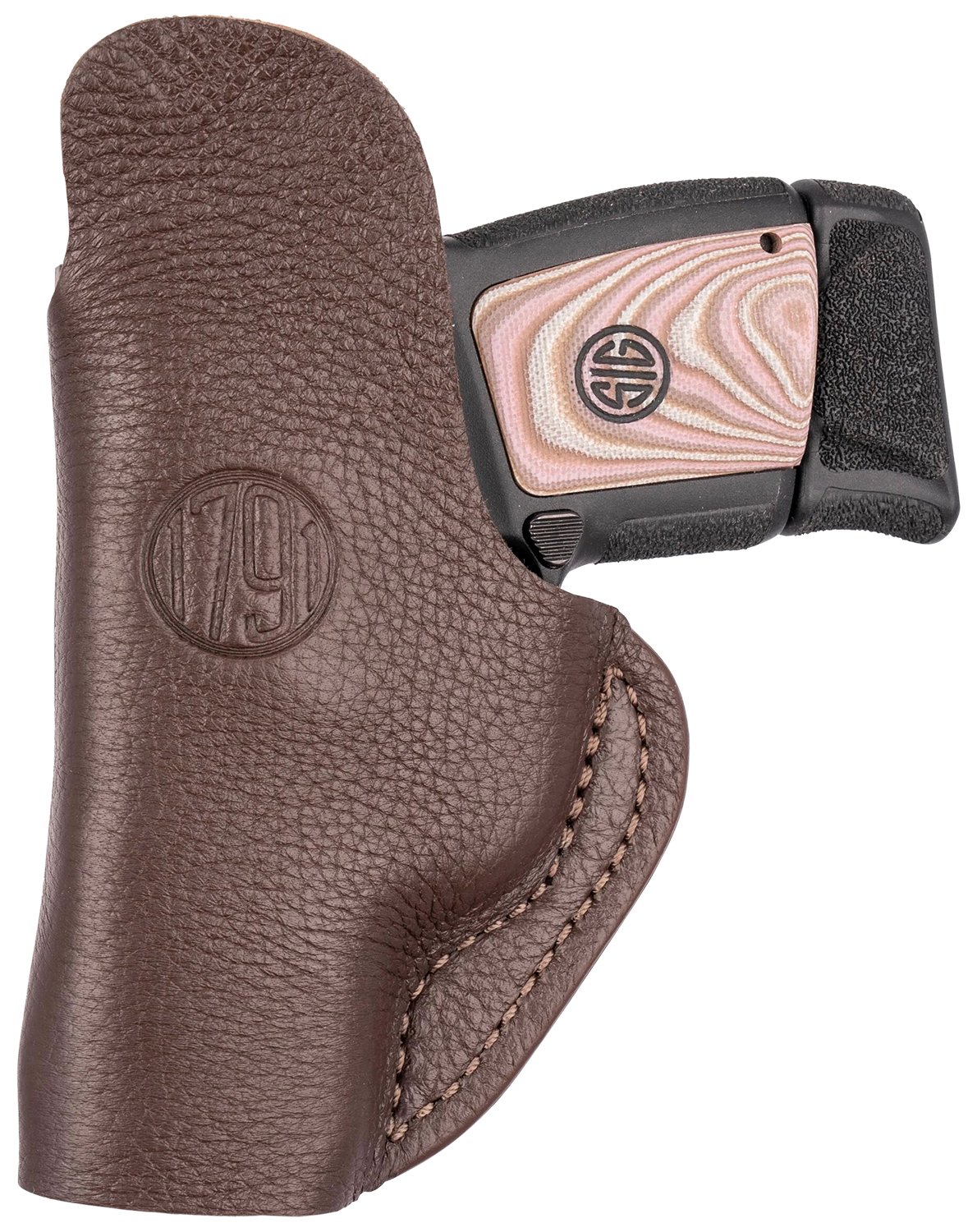 1791 Gunleather Fair Chase Deer Skin IWB Holster Brown - 1791 Gunleather