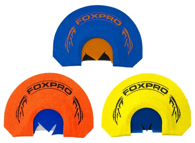 Foxpro CSSPURTKRCOMBO Spurtaker Turkey Call 3-Pack Blue/Orange/Yellow - FoxPro