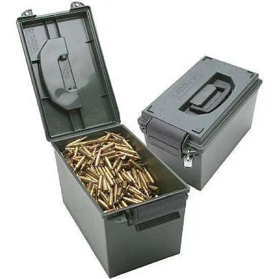 MTM Case-Gard AC11 Ammo Can Forest Green Polypropylene 707 CU - MTM Case-Gard