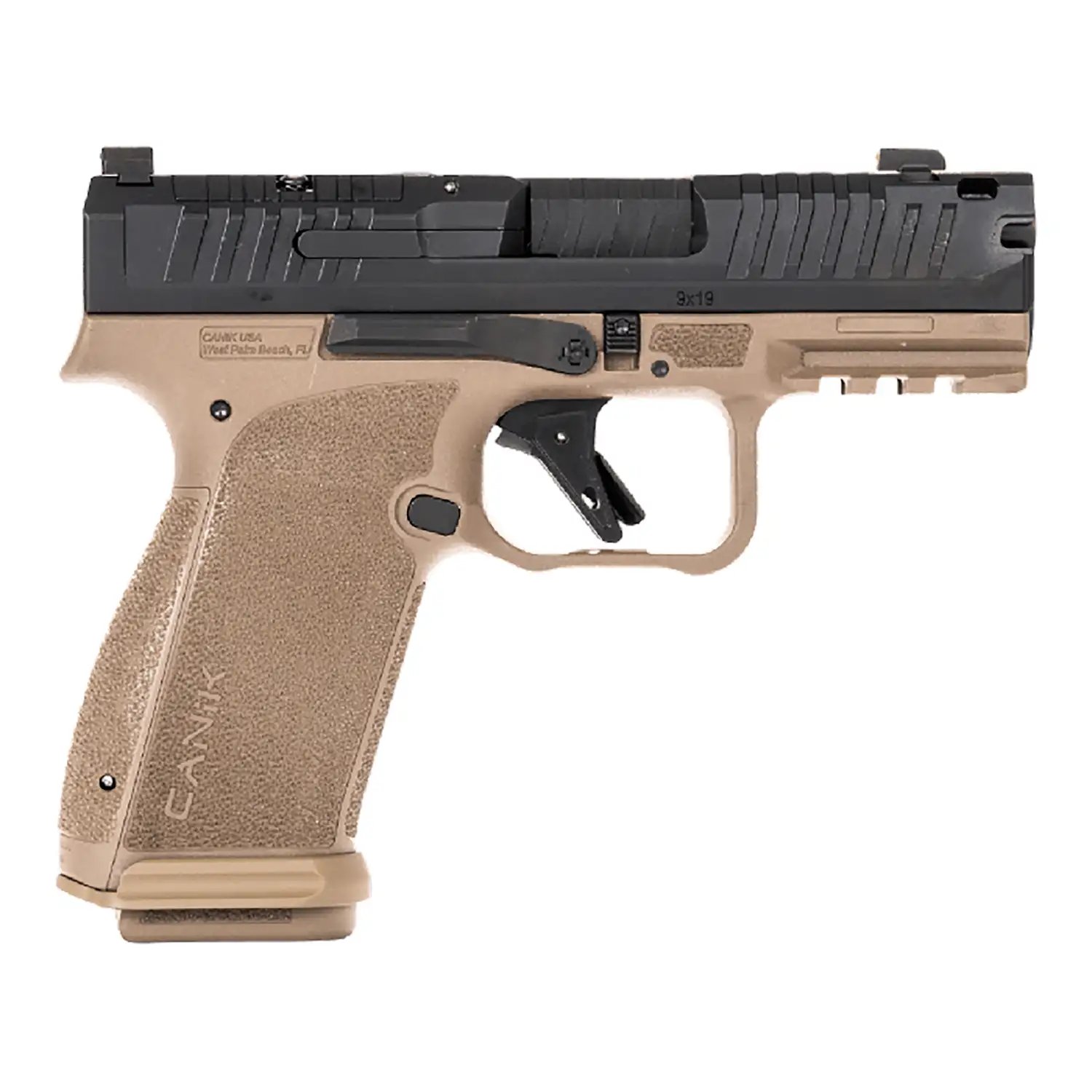 Buy Canik HG8328BD-N 9mm 17Rd FDE Optics Ready Pistol online