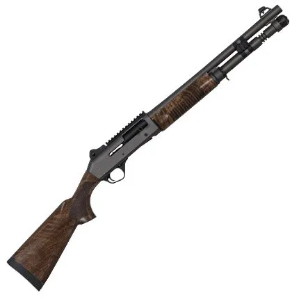 Panzer PAM4TSDGNWS 12Ga 4Rd Tactical Walnut Grey - Panzer Arms - 12 Gauge