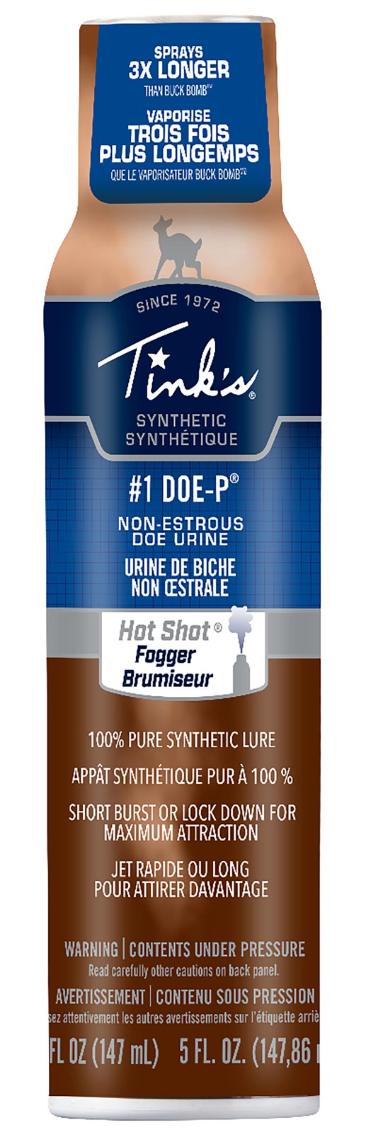 Tink's Scents W5272BL #1 Doe-P Synthetic Deer Attractant 5 oz - TINK'S SCENTS
