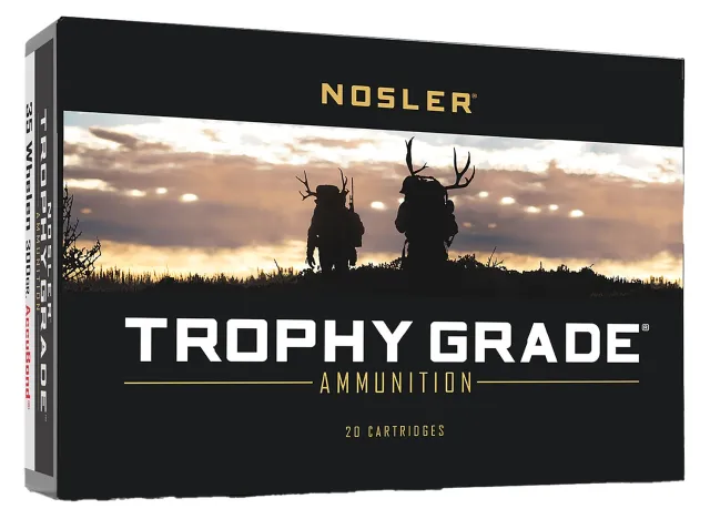 Nosler 60081 35 Whelen 225 Grain AccuBond 2700 fps 20 Rounds Brass - Nosler - 35 Whelen