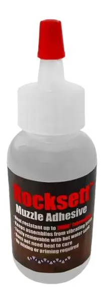Rocksett 15017 High Temp Muzzle Adhesive 1oz Durable - ROCKSETT