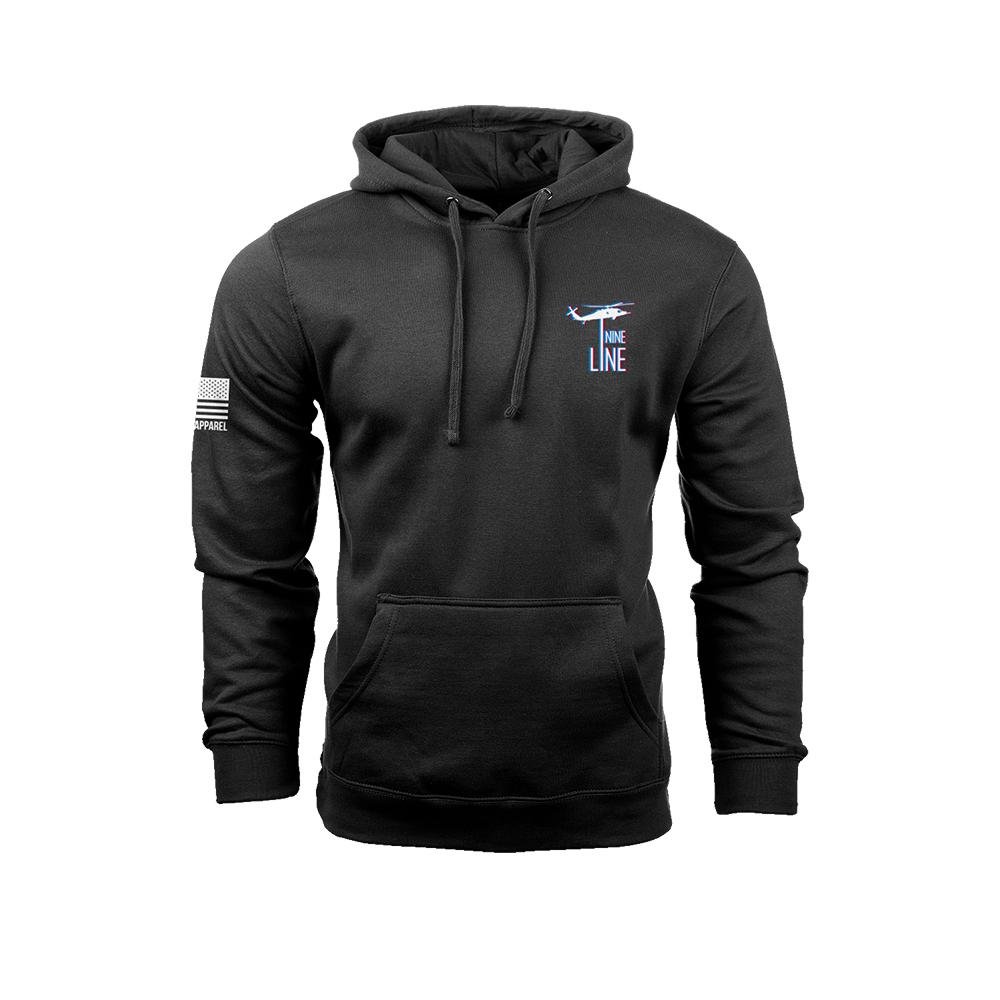 Nine Line BELTFED-DT6100 Black XL Hooded Sweatshirt - Nine Line Apparel