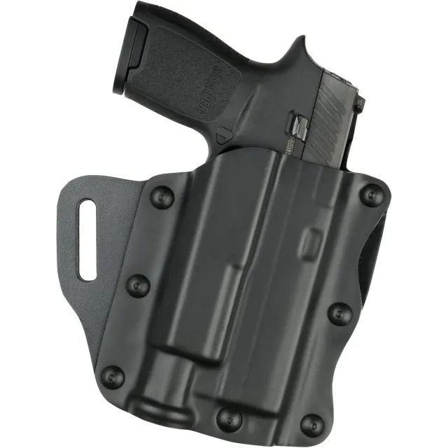 Safariland Model 557 Open-Top Belt Slide Holster for Glock 19 w/Light - Safariland