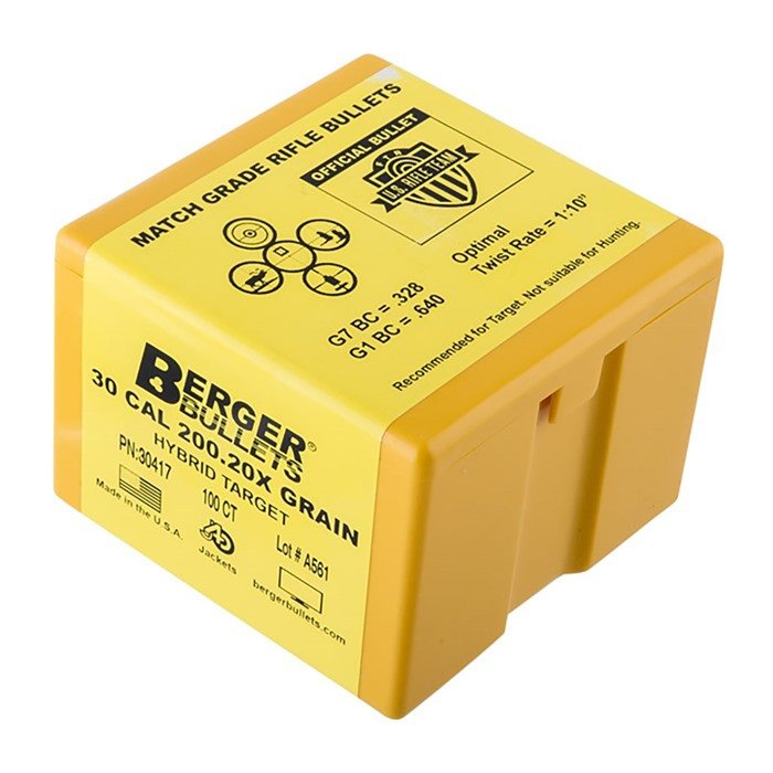 Buy 30 Cal 200.20x Hybrid Target (500 ct) Bullets online
