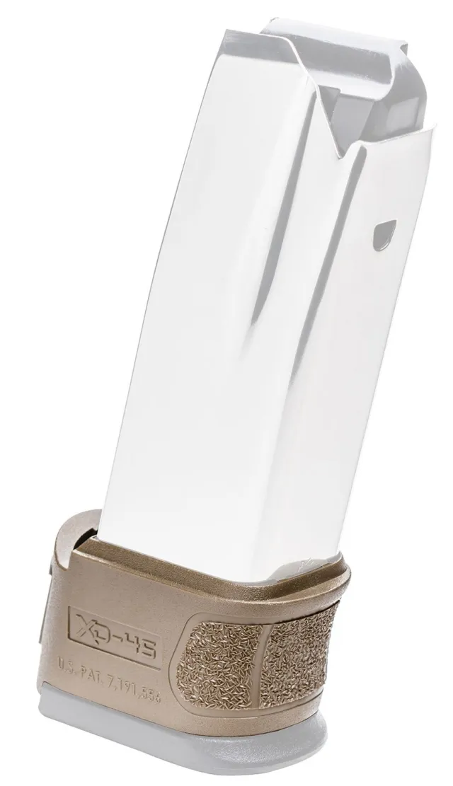 Springfield Armory XDG5007FDE XD Mod.2 Magazine Sleeve, Polymer, Flat Dark Earth, .45 ACP - Springfield Armory - 45 ACP