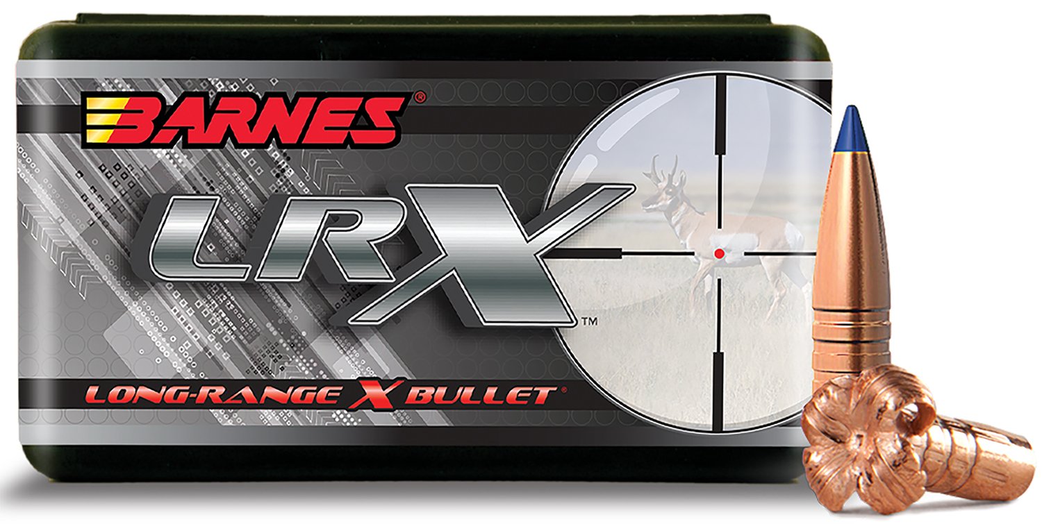 Barnes 30374 LRX 30 Caliber 200 Grain Boat Tail 50/Box Copper - Browning - 30 Caliber