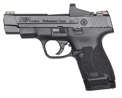 Smith Wesson Performance Center M&P 9 Shield M2.0 9mm Luger 7/8rd Magazine 4 Barrel Optics Ready USED