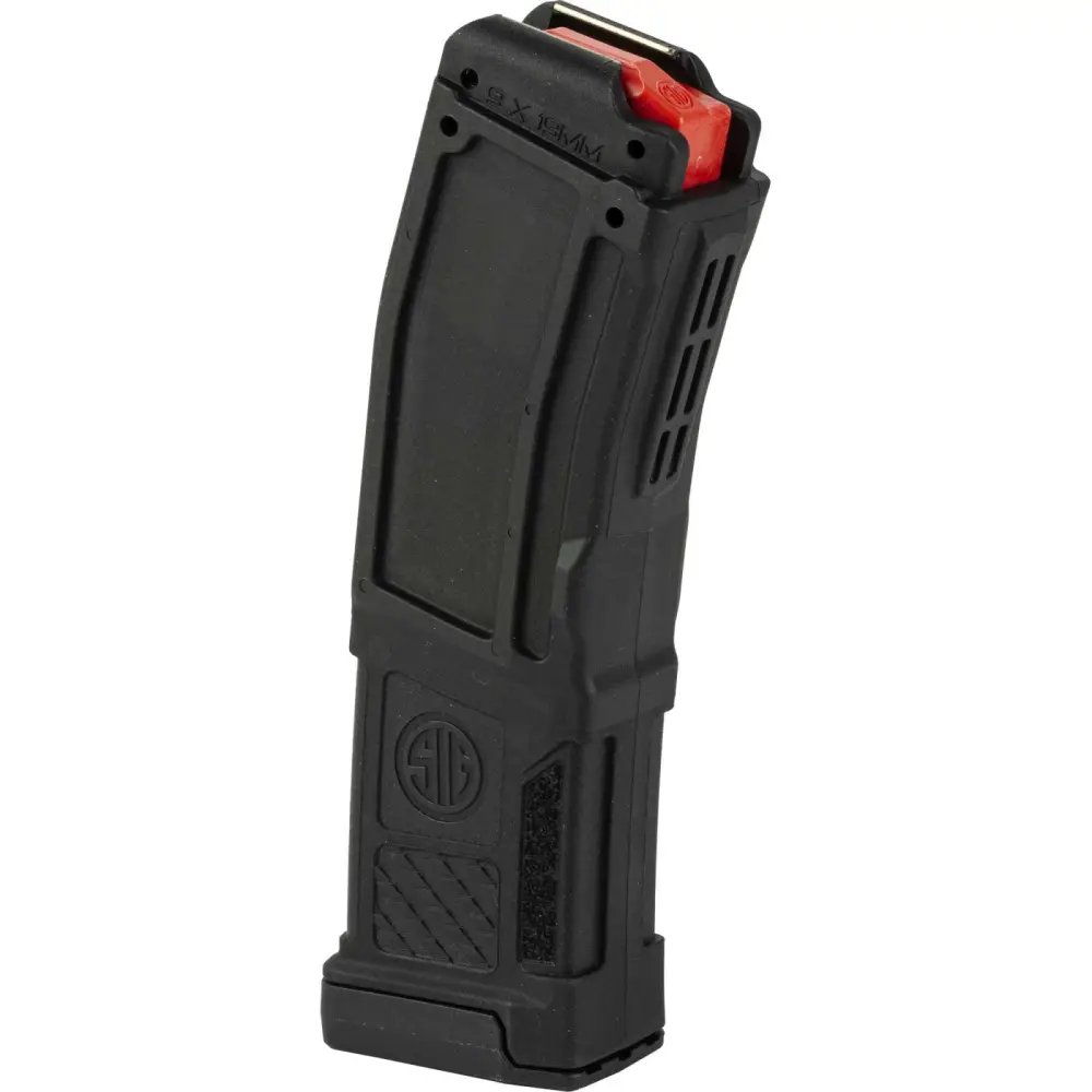 Sig Sauer SigMPX 9MM 20-Round Thril Black Steel Magazine - Sig Sauer - 9MM