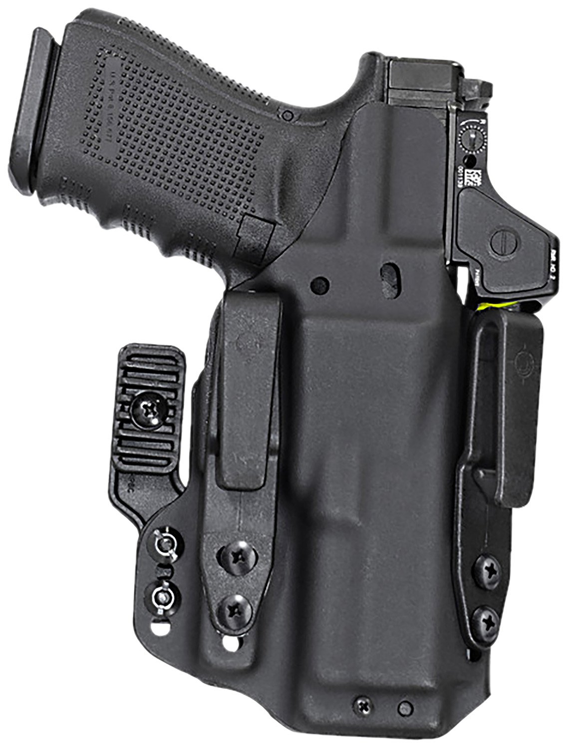 Mission First Tactical H8-GL-1 IWB Ambidextrous Holster Black Glock 19 - Mission First Tactical