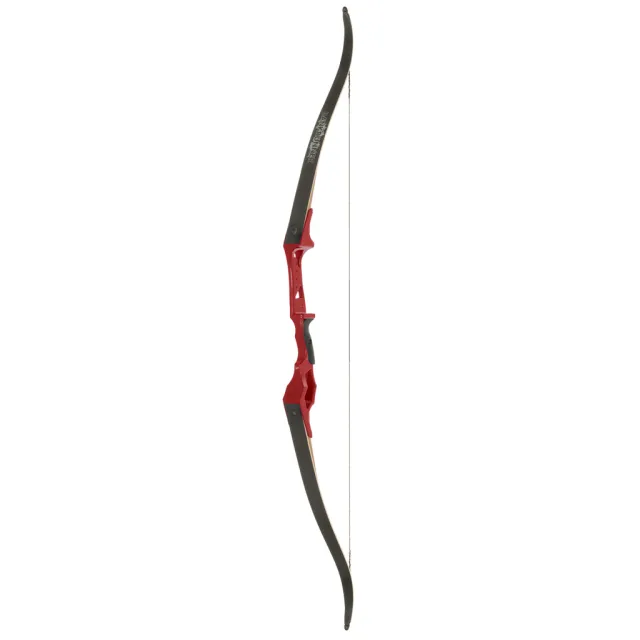 Fin-Finder Bank Runner 58In 35lbs Right-Hand Recurve Bow Red - Fin-Finder