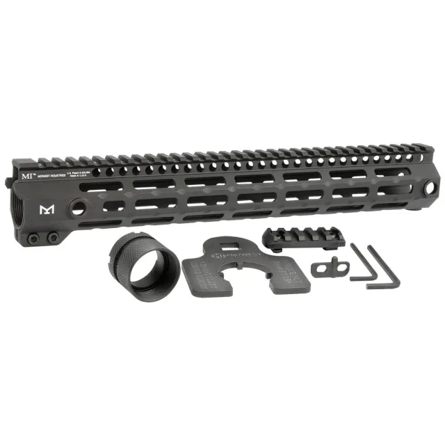 Midwest Industries MIG4M13375 Tactical G4M Handguard 13.3" M-LOK Black - Midwest Industries